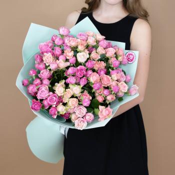 Розы кустовые розовые код товара  87ivano