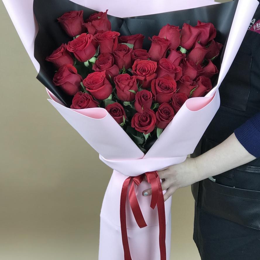 Букеты из красных роз 70 см (Эквадор) articul  2085i