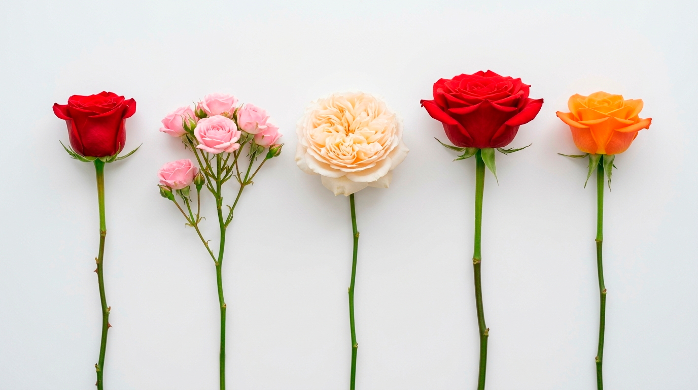 Виды роз для букетов: гайд по сортам от флориста
